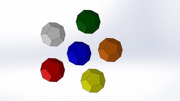 How to get Dodecahedron out of cube by SolidWorks / 3D CAD