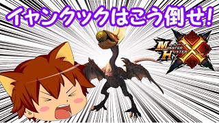 【モンハンX(クロス)ゆっくり実況】イャンクックはこう倒せ！！ぽこにゃんと一緒にひと狩り行こうぜ#６【MHX】