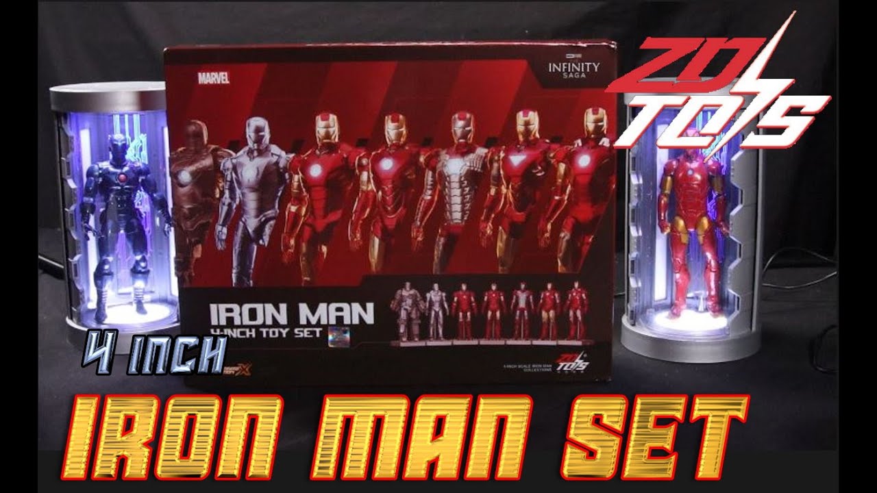 最終値下げ ZDTOYS アイアンマン 4インチ Mark1~7 Amazon.co.jp: ZD TOYS マーベルスタジオ:アイアンマン 7体セット