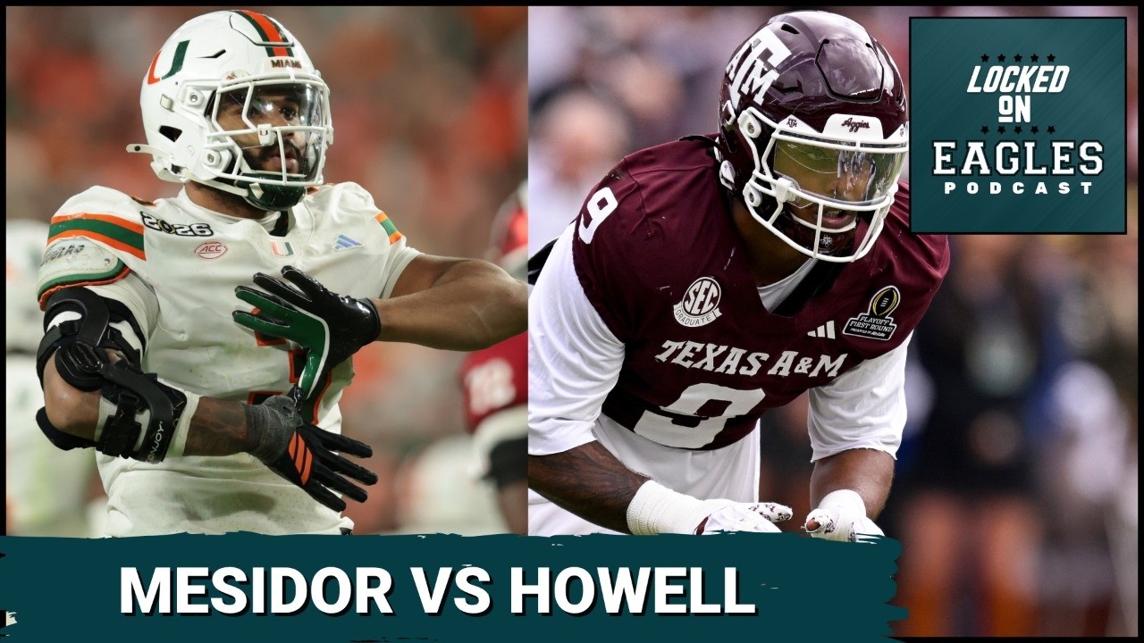 BATTLE: Cashius Howell VERSUS Akheem Mesidor! Who would you rather have for the Philadelphia Eagles? BATTLE: Cashius Howell VERSUS Akheem Mesidor! Who would you rather have for the Philadelphia Eagles?