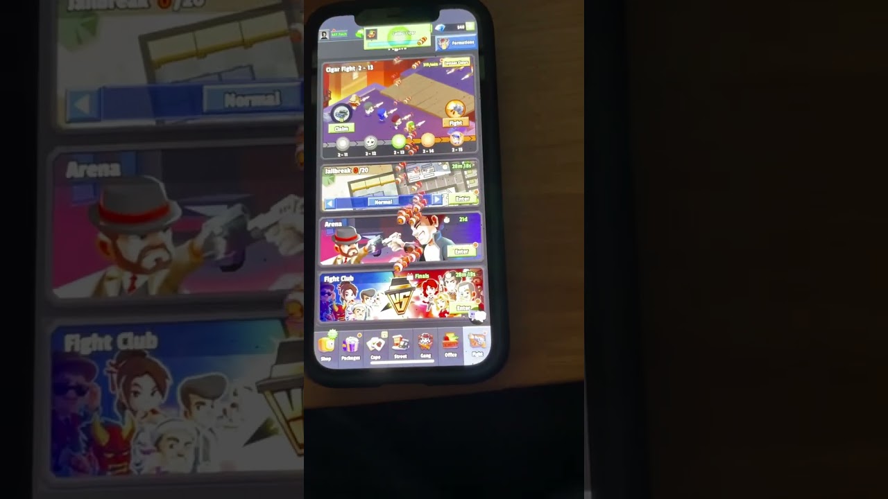 1month app review idle Mafia. Recommend doesn’t take much of you time and easy to play. 