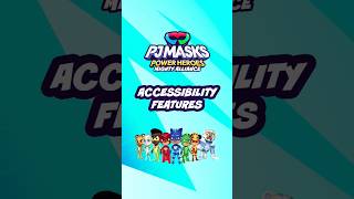 The features making PJ Masks Power Heroes: Mighty Alliance ⚡️🎮 more accessible. Out 15/03!