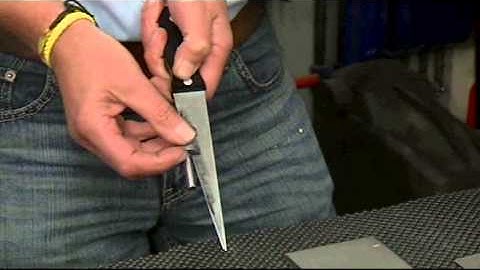 Sharpen Router Bits using Trends 6" Tapered File