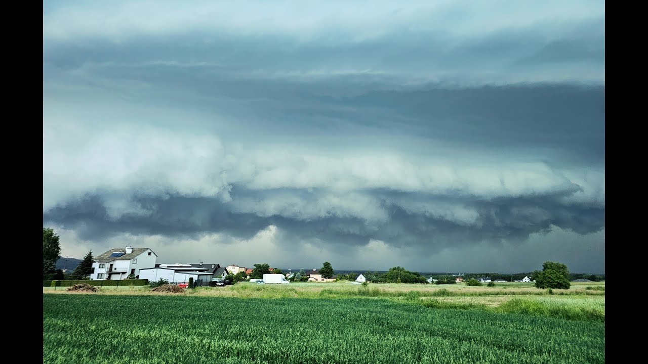 Super komórka burzowa Czaniec, 5.06.2025 - SILNA!
