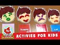 Play Doh Face Activity for Kids | Maple Leaf Learning Playhouse