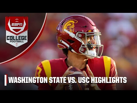 Washington State Cougars - Washington State Cougars vs. USC Trojans | Full Game Highlights