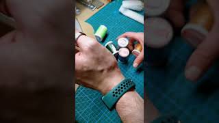 ASMR Unboxing of a new collection of threads with popping colours. Leathercraft