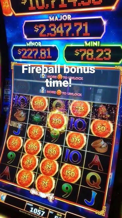 Fireball bonus time! #casino #slotmachine #thecasino #casinogame # ...