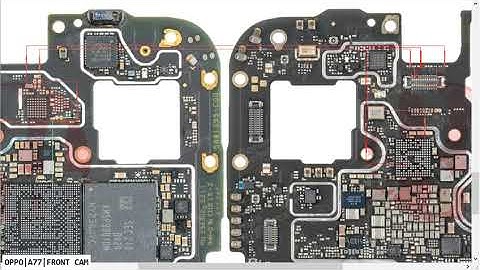 OPPO A77 FORNT CAMERA Error Notwarking Not Open Problem Hardware Solution