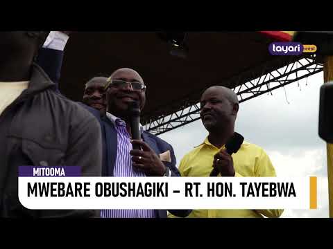 AGENSHONGA MWEBARE OBUSHAGIKI RT HON TAYEBWA