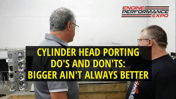 Cylinder Head Porting Do