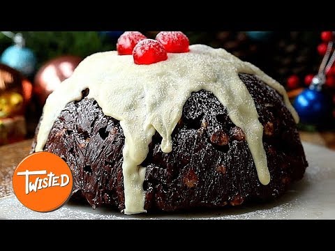 Christmas Pudding Biscuit Cake Recipe  Christmas Recipes  Holiday Desserts  Twisted