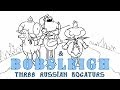 Три Богатыря - Бобслей/Three Russian Bogaturs & Bobsleigh (animation)