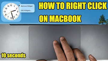 How to Right Click on MacBook Trackpad (Quick 10-Second Guide)