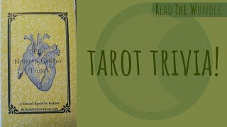 Tarot Trivia!