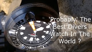 Citizen Bj8050 Pro-Master Eco Drive Probably The Best Divers Watch In The World?