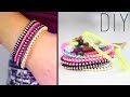 DIY : Rhinestone wrap bracelet - bracelet strass / friendship bracelet with english subtitles