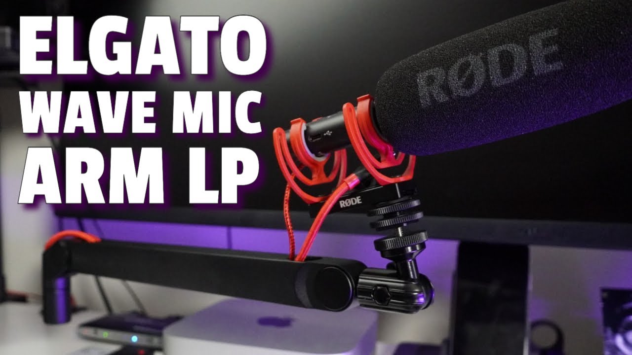 Elgato Wave Mic Arm LP - QUICK and EASY SETUP On Large Desk 