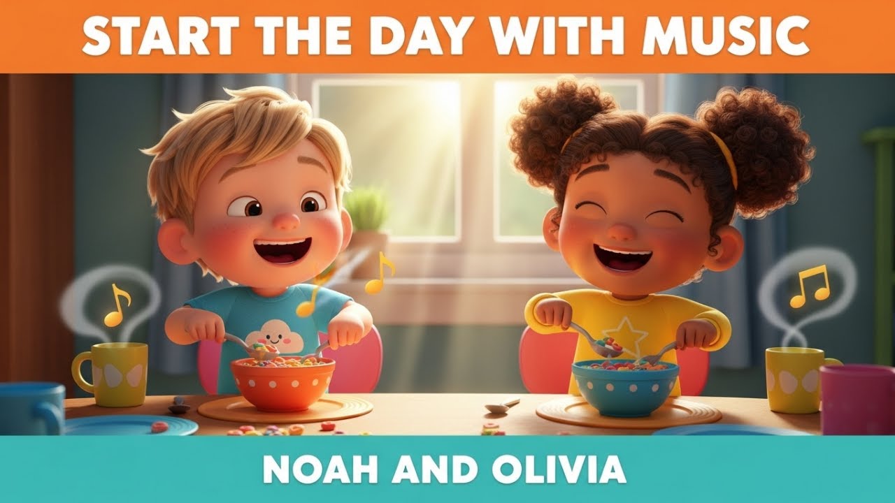 Start the Day with Noah and Olivia – Happy Morning Songs for Toddlers ...