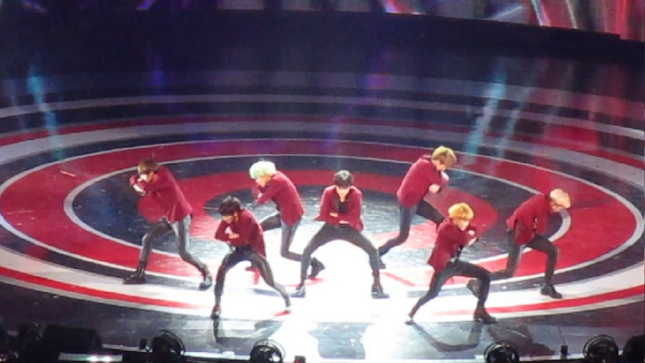 160109 防彈少年團 방탄소년단@紅白藝能大賞(RUN+쩔어+INU)