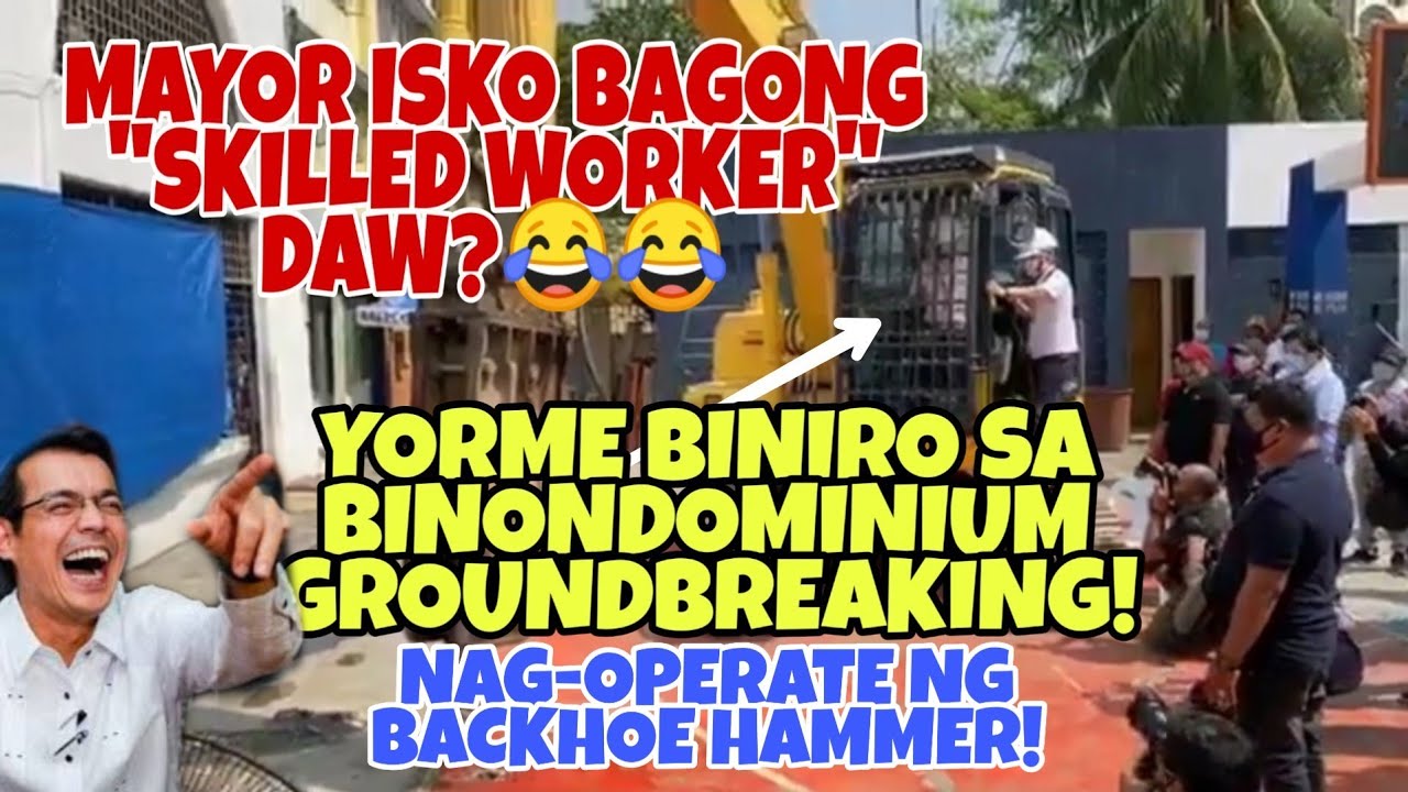 MAYOR ISKO BINONDOMINIUM GROUNDBREAKING YouTube