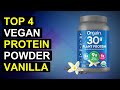 Top 4 Vegan Protein Powder Vanilla Bean | Vanilla Bean Vegan Protein Powder
