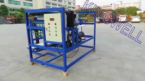 KW-DB1 Kingwell direct cooling ice block machine (water cooled)