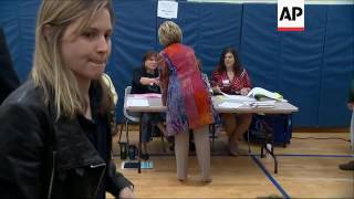 Hillary Clinton Votes in New York Primary