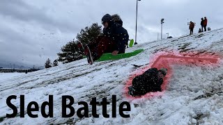 Build a Sled Battle