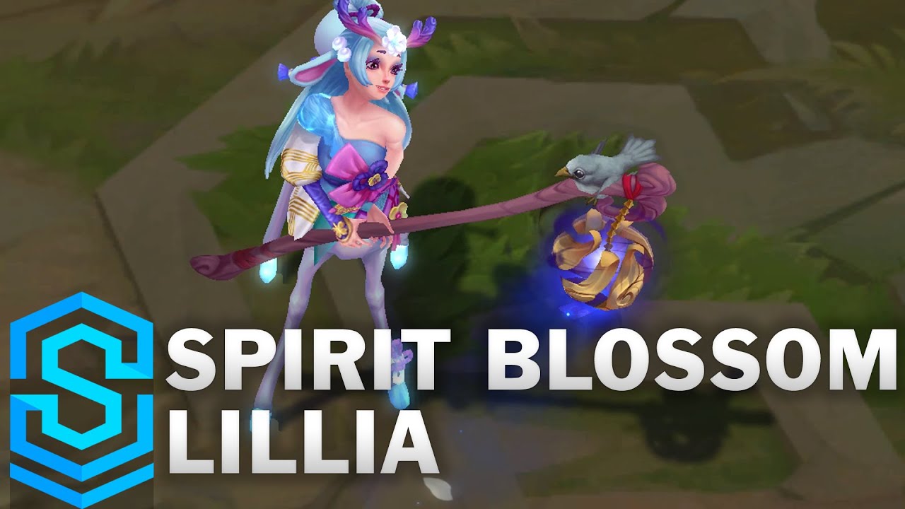 Spirit Blossom Lillia Skin Spotlight League Of Legends Zacりlol動画まとめ