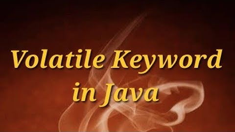 Volatile Keyword In Java 🔥 @javasip-official  #Volatile #keyword #java java