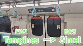 [SMRT] Alstom Movia R151 [973/974] - Tampines to Simei