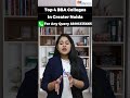 Top 4 BBA Colleges in Greater Noida ! #shortsvideo #hindi #bbacollegenoida #bbaadmission2024