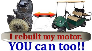 EZGO TXT 295cc Robin Engine Rebuild (EH-29C) by NINE POINT FIVE PROJECTS 18,058 views 1 year ago 28 minutes