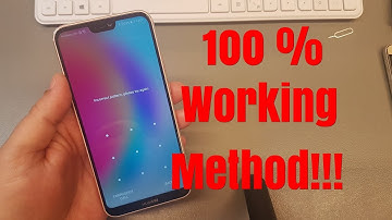 Hard reset Huawei P20 lite (ANE-LX1). Unlock pin, pattern, password lock.