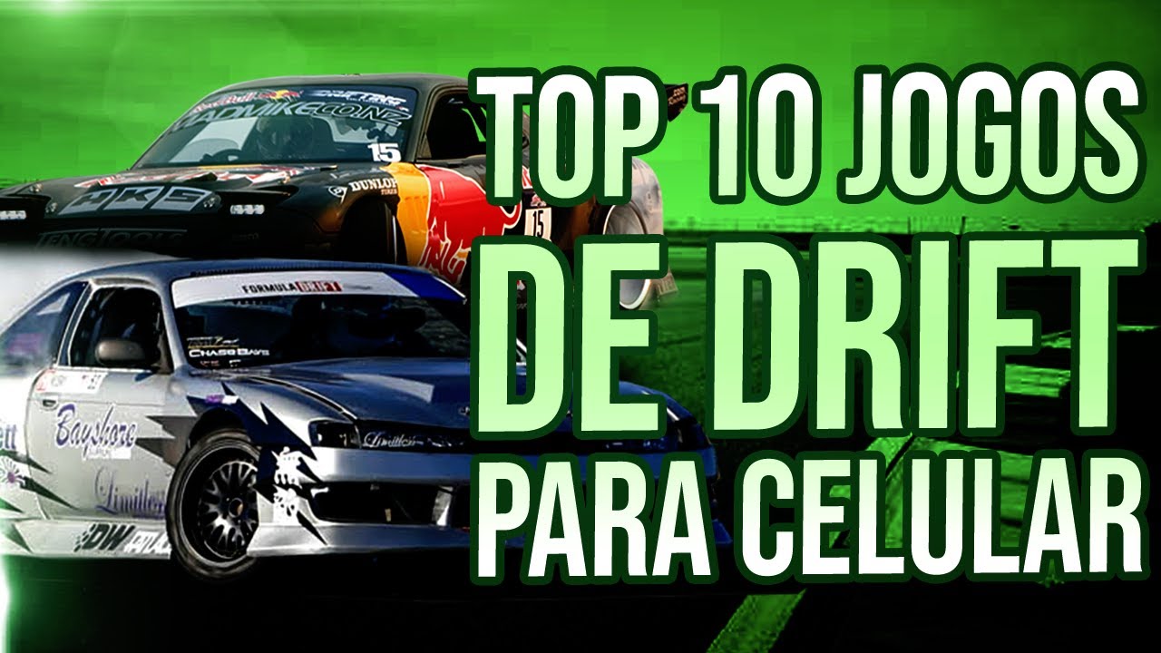 TOP 10 JOGOS DE DRIFT PARA CELULAR! 
