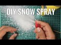 DIY Homemade Snow Spray using only a Lighter!