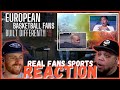 AMERICAN BASKETBALL PLAYERS REACT & TALK ABOUT EUROPEAN ATMOSPHERE | REACTION | REAL FANS SPORTS