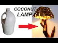 COCONUT Mosaic LAMP | Recycle Bottle | Handmade Tutorial DIY