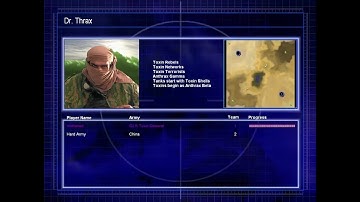 [C&C Zero Hour] - Toxin vs. China 1v1 - Hard army in 10 minutes