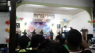 Bang kedibang burem bidayuh traditional dance.