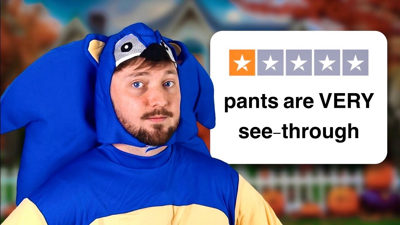 Testing Halloween Costumes With Terrible Reviews - YouTube