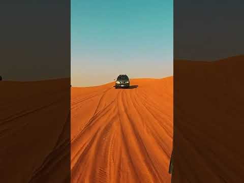 Dune Bashing in Dubai Desert #dubai #sharjah #travel #roadtrip #romantic #shorts #viralshorts