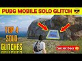 pubg mobile glitch | pubg solo glitch | top 4 solo glitch in pubg | pubg new glitch | GamingtrickYT