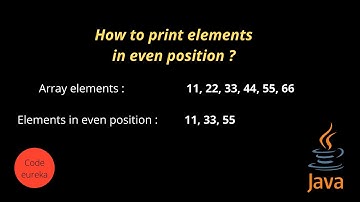 print elements in even position | print even position elements in array | malayalam | Code eureka