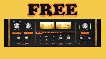 FREE FOR LIMITED TIME VCA Compressor by Softube