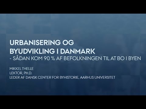 Urbanisering og byudvikling i Danmark