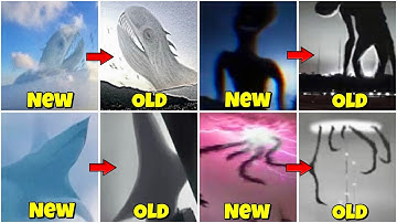 Old Vs New Trevor Henderson Monsters - All Trevor Henderson Creatures