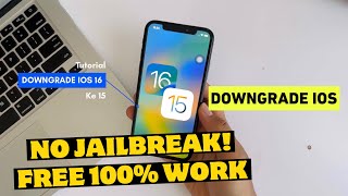 Tutorial Downgrade iOS 16 ke iOS 15 3utool Work 100%