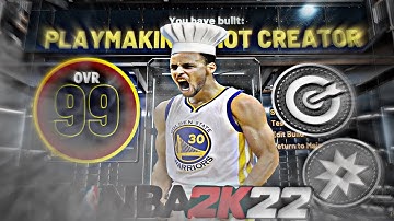 NBA 2K22 CURRENT GEN STEPHEN CURRY BUILD - BEST SHOOTING POINT GUARD BUILD ON 2K22